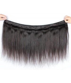 Unprocessed Soft Virgin Grade 10A Brazilian Straight Hair for Sale